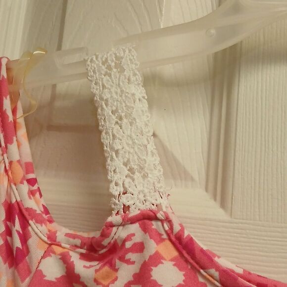 ONE STEP UP Aztec Print Girls Cold Shoulder On/Off JUMPSUIT. Size M (10/12) - Picture 8 of 11